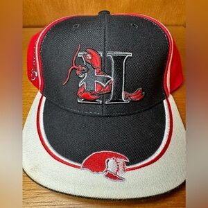 Hickory Crawdads Hat Vintage Model MiLB‎ USA Made White Sox one size fits all